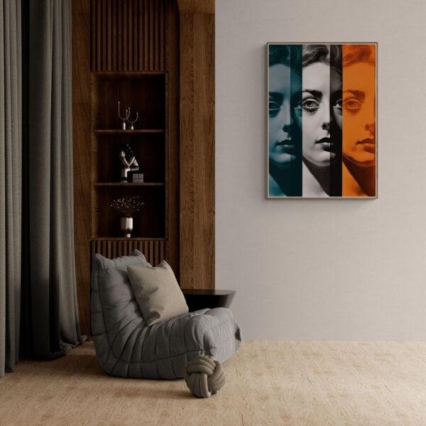 Divine Bestowal - Explore the World of Surrealism Art - Dive into Reimagined Man Ray Masterpieces