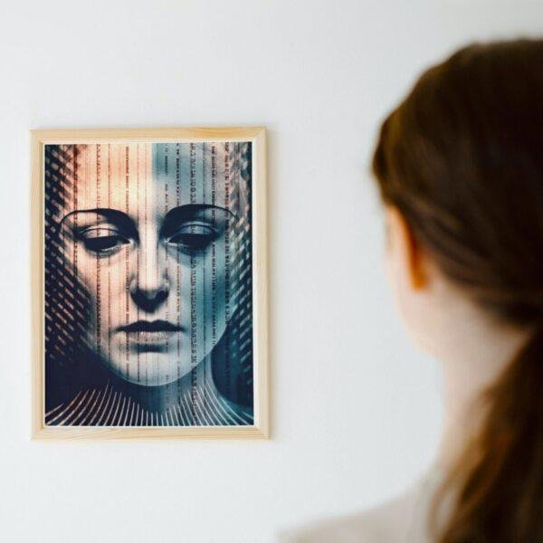 Luminous Persona - Explore the World of Surrealism Art - Dive into Reimagined Man Ray Masterpieces