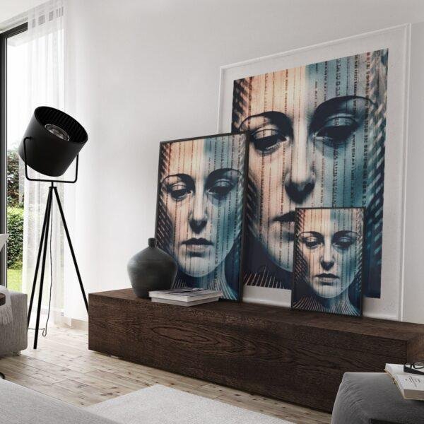 Luminous Persona - Explore the World of Surrealism Art - Dive into Reimagined Man Ray Masterpieces
