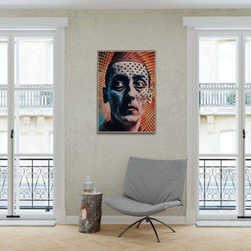 Masked Harmony - Explore the World of Surrealism Art - Dive into Reimagined Man Ray Masterpieces