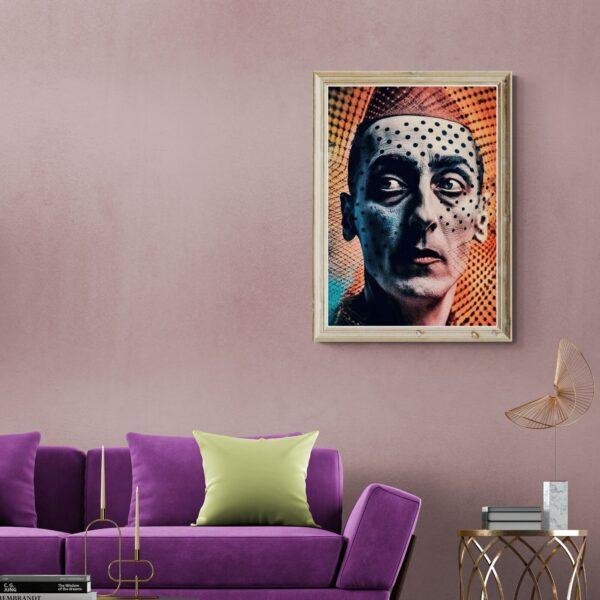 Masked Harmony - Explore the World of Surrealism Art - Dive into Reimagined Man Ray Masterpieces