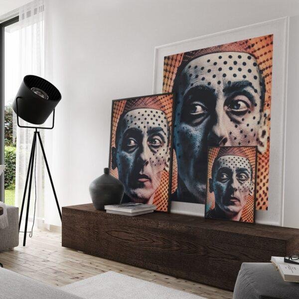 Masked Harmony - Explore the World of Surrealism Art - Dive into Reimagined Man Ray Masterpieces