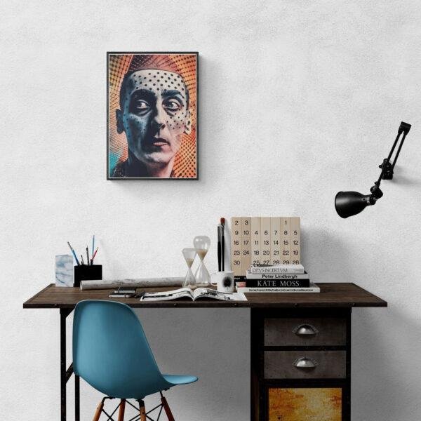 Masked Harmony - Explore the World of Surrealism Art - Dive into Reimagined Man Ray Masterpieces