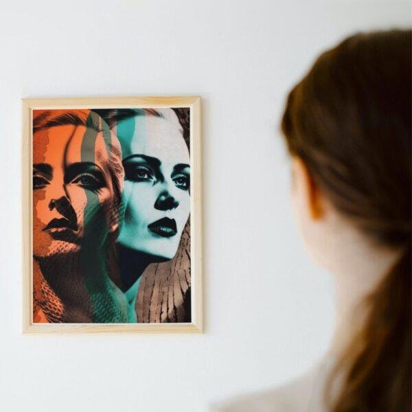 Metamorphic Fury - Explore the World of Surrealism Art - Dive into Reimagined Man Ray Masterpieces