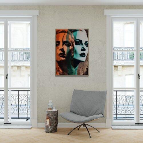 Metamorphic Fury - Explore the World of Surrealism Art - Dive into Reimagined Man Ray Masterpieces