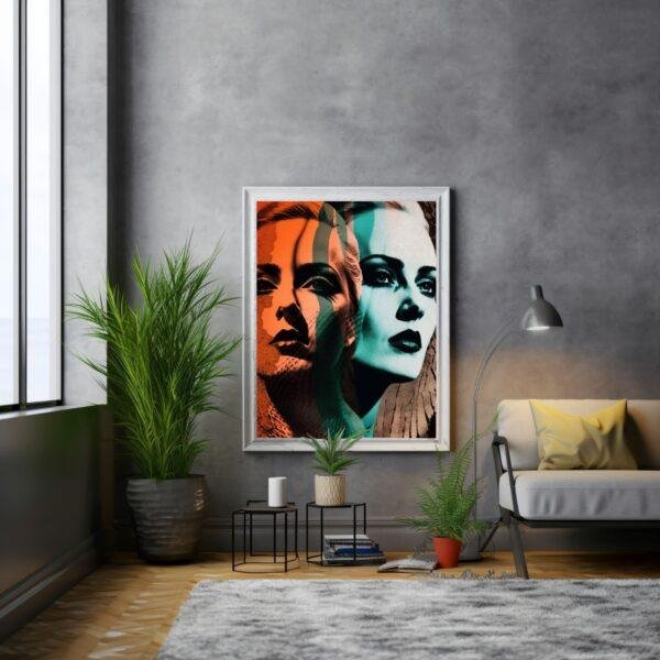 Metamorphic Fury - Explore the World of Surrealism Art - Dive into Reimagined Man Ray Masterpieces