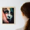 Shadowed Spectacle - Explore the World of Surrealism Art - Dive into Reimagined Man Ray Masterpieces