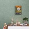Clementine Hunter: Bayou Baptisms, framed poster – naive artists folk art, capture Southern heritage and tradition for any art lover