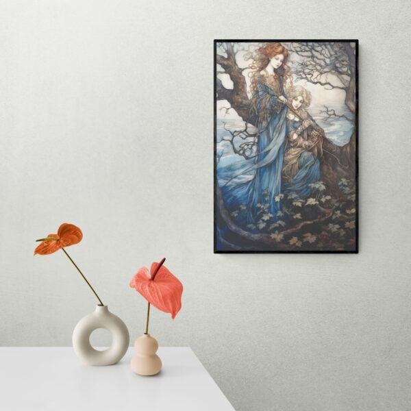A Journey to the Moonlit Isle | Rare Art Academia | Arthur Rackham's Untold Fairy Fantasy Print