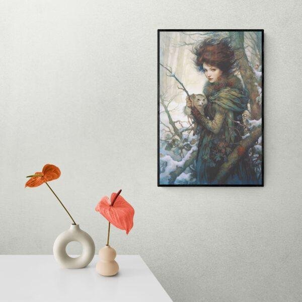 Glimpses of the Hidden Folk | Rare Art Academia | Arthur Rackham's Untold Fairy Fantasy Print