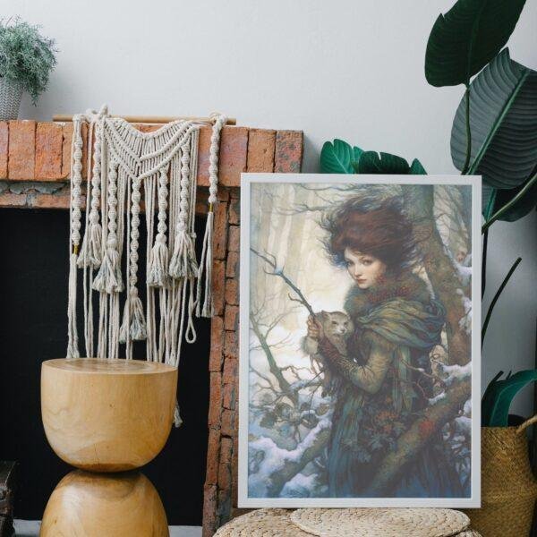 Glimpses of the Hidden Folk | Rare Art Academia | Arthur Rackham's Untold Fairy Fantasy Print
