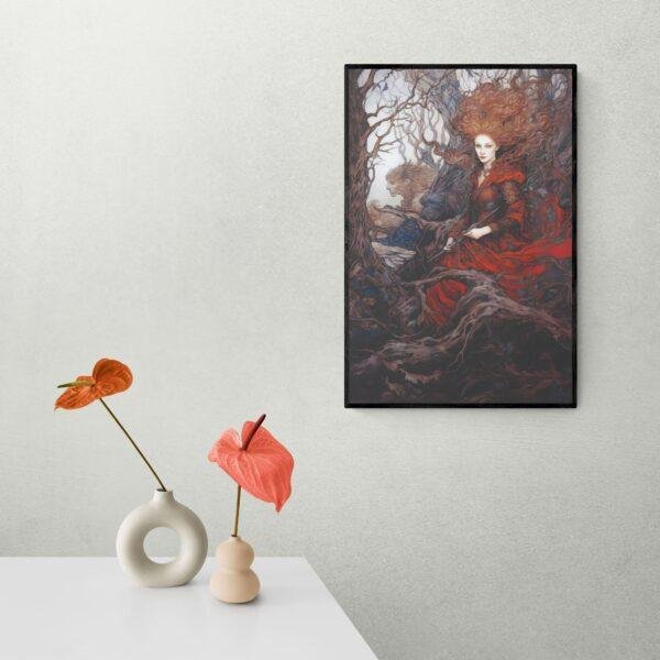 The Secret Garden | Rare Art Academia | Arthur Rackham's Untold Fairy Fantasy Print