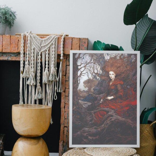 The Secret Garden | Rare Art Academia | Arthur Rackham's Untold Fairy Fantasy Print