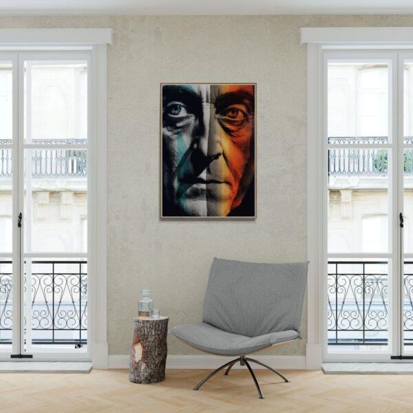 Cyclical Passage - Explore the World of Surrealism Art - Dive into Reimagined Man Ray Masterpieces