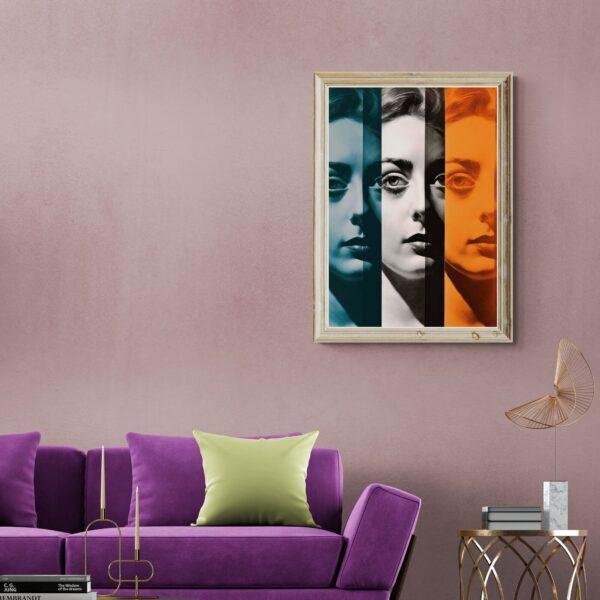 Divine Bestowal - Explore the World of Surrealism Art - Dive into Reimagined Man Ray Masterpieces
