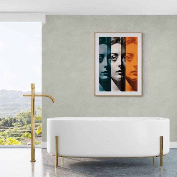 Divine Bestowal - Explore the World of Surrealism Art - Dive into Reimagined Man Ray Masterpieces