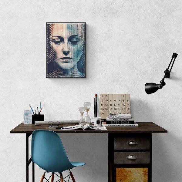 Luminous Persona - Explore the World of Surrealism Art - Dive into Reimagined Man Ray Masterpieces