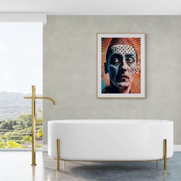 Masked Harmony - Explore the World of Surrealism Art - Dive into Reimagined Man Ray Masterpieces