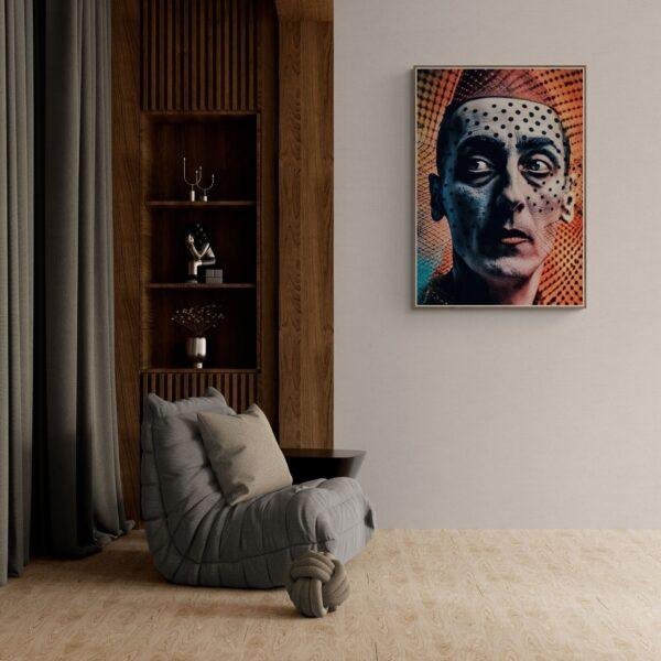 Masked Harmony - Explore the World of Surrealism Art - Dive into Reimagined Man Ray Masterpieces
