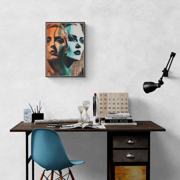 Metamorphic Fury - Explore the World of Surrealism Art - Dive into Reimagined Man Ray Masterpieces