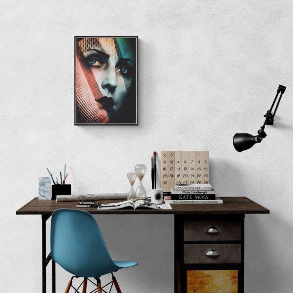 Shadowed Spectacle - Explore the World of Surrealism Art - Dive into Reimagined Man Ray Masterpieces