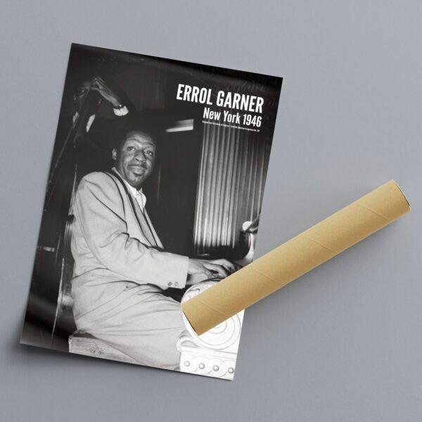 Erroll Garner Jazz Poster: A Unique Music Gift | Ideal for Elevating Your Living Room Decor