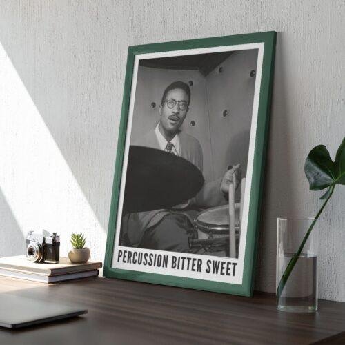 Max Roach Jazz Poster: A Unique Music Gift | Ideal for Elevating Your Living Room Decor