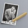 Nat King Cole Jazz Poster: A Unique Music Gift | Ideal for Elevating Your Living Room Decor