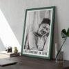 Ella Fitzgerald Jazz Music Poster - 1940s Female Jazz Vocalist Portrait, Classic Music Legend Print, First Lady of Song Decor