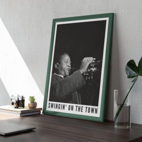 Roy Eldridge Jazz Music Poster - New York Jazz Club, Spotlite Club on 52nd Street