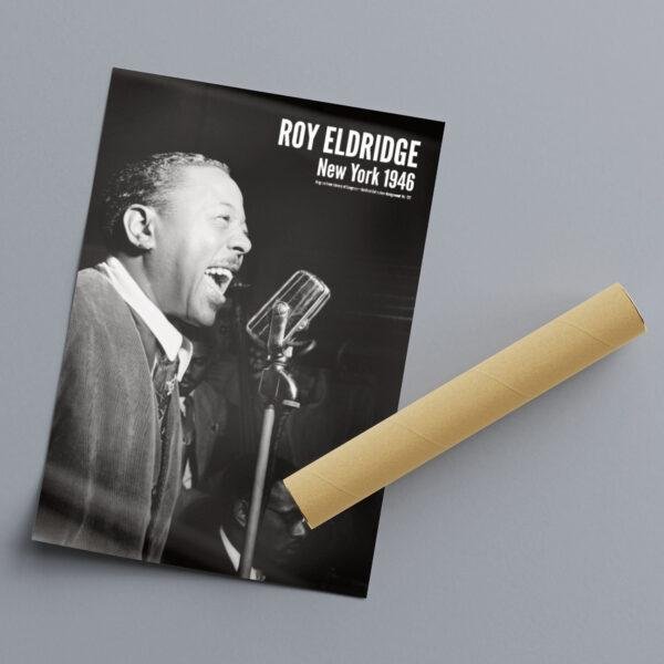 Roy Eldridge Jazz Poster: Vintage Music Room Decor