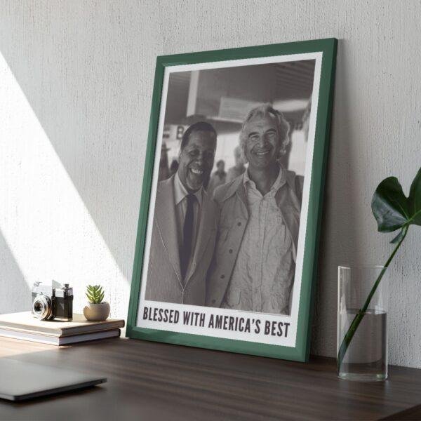 John Lewis and Dave Brubeck Jazz Poster: A Unique Music Gift | Ideal for Elevating Your Living Room Decor