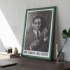 Dizzy Gillespie Jazz Poster: A Unique Music Gift | Ideal for Elevating Your Living Room Decor