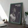 Sarah Vaughan Jazz Music Poster - Female Jazz Singer & Music Legend at 1946 Café Society