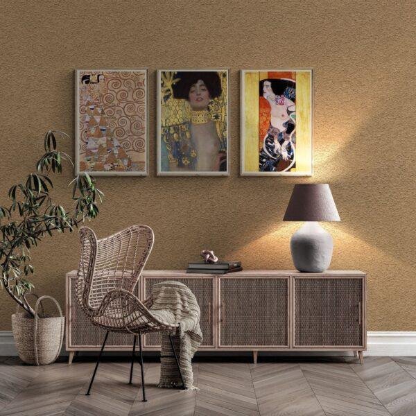 Gustav Klimt Art Nouveau Set: 3 Masterpiece Prints | Famous Artist Prints
