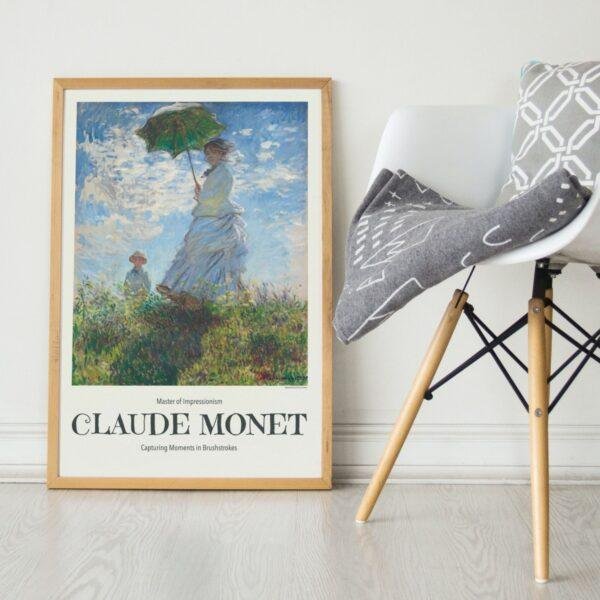 Claude Monet Impressionism Set: 3 Piece Wall Art | Famous Artist Prints