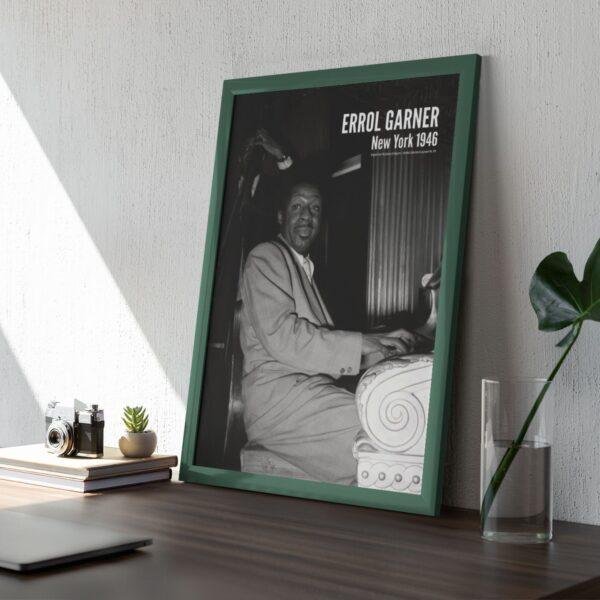 Erroll Garner Jazz Poster: A Unique Music Gift | Ideal for Elevating Your Living Room Decor