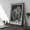 Nat King Cole Jazz Poster: A Unique Music Gift | Ideal for Elevating Your Living Room Decor