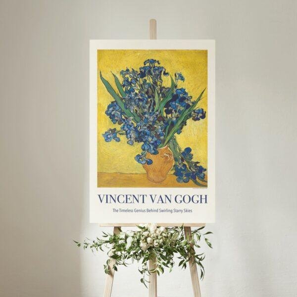 Vincent Van Gogh Post-Impressionist Set: 3 Masterpiece Prints | Famous Artist Prints