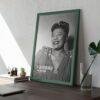 Ella Fitzgerald Jazz Music Poster – Classic 1940s Musician Print, New York Club Wall Art, First Lady of Song, Female Vocalist Decor