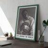 Miles Davis Jazz Poster: A Unique Music Gift | Ideal for Elevating Your Living Room Decor