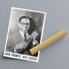Dizzy Gillespie Jazz Poster: A Unique Music Gift | Ideal for Elevating Your Living Room Decor