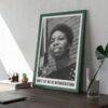 Nina Simone Poster - Jazz Musician, Classic Soul Music, Music Lover Gift, Jazz Festival Decor, Blues Concert Artwork