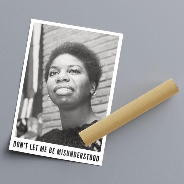 Nina Simone Poster - Jazz Musician, Classic Soul Music, Music Lover Gift, Jazz Festival Decor, Blues Concert Artwork