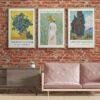 Vincent Van Gogh Post-Impressionist Set: 3 Masterpiece Prints | Famous Artist Prints