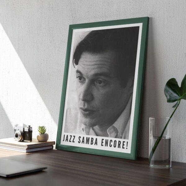 Tom Jobim Jazz Poster: A Unique Music Gift | Ideal for Elevating Your Living Room Decor