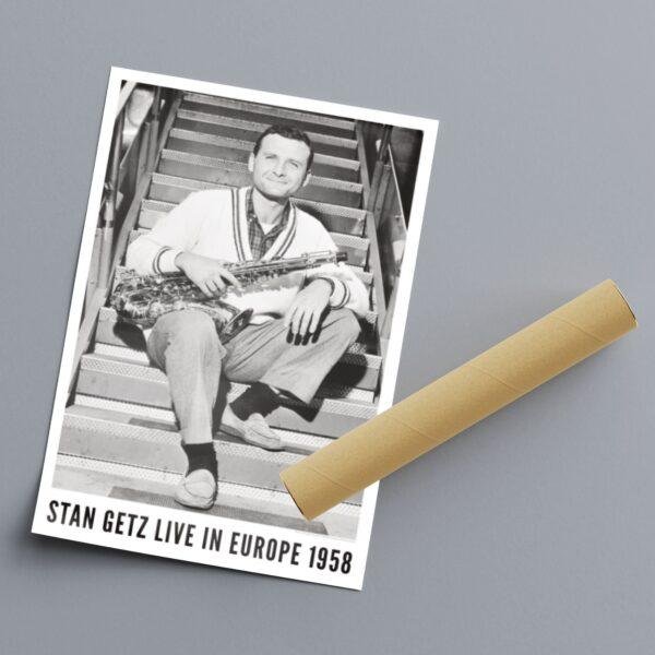 Stan Getz Jazz Poster: A Unique Music Gift | Ideal for Elevating Your Living Room Decor