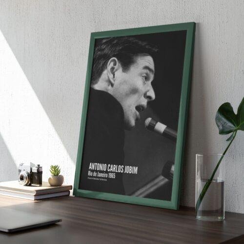 Tom Jobim Jazz Poster: A Unique Music Gift | Ideal for Elevating Your Living Room Decor