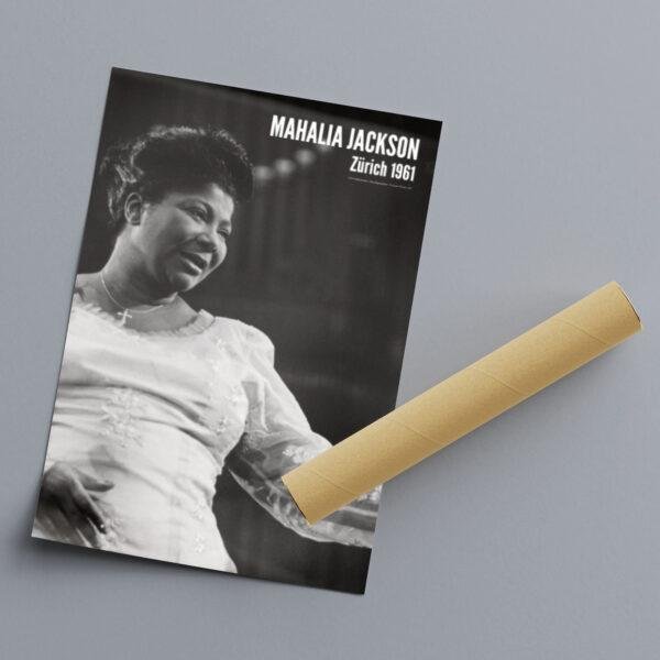 Mahalia Jackson Jazz Poster: A Unique Music Gift | Ideal for Elevating Your Living Room Decor