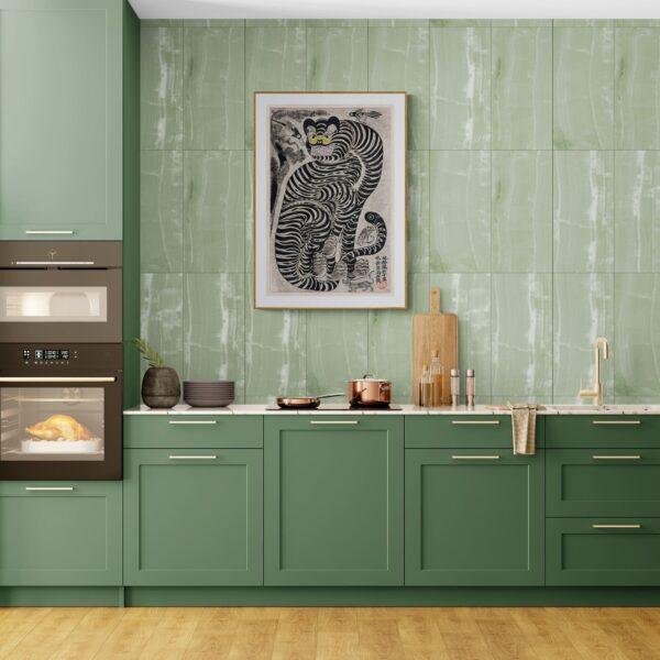 Enigmatic Vintage Japanese Tiger Print | Traditional Talismanic Art Poster for Home and Office Decor
